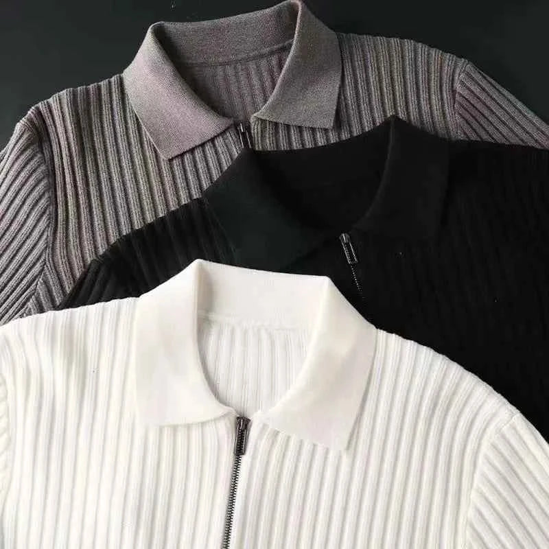 Men's Luxe Zip Sweater