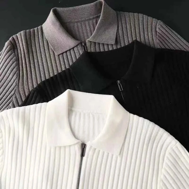 Men's Luxe Zip Sweater
