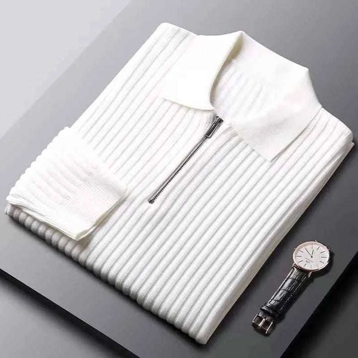 Men's Luxe Zip Sweater