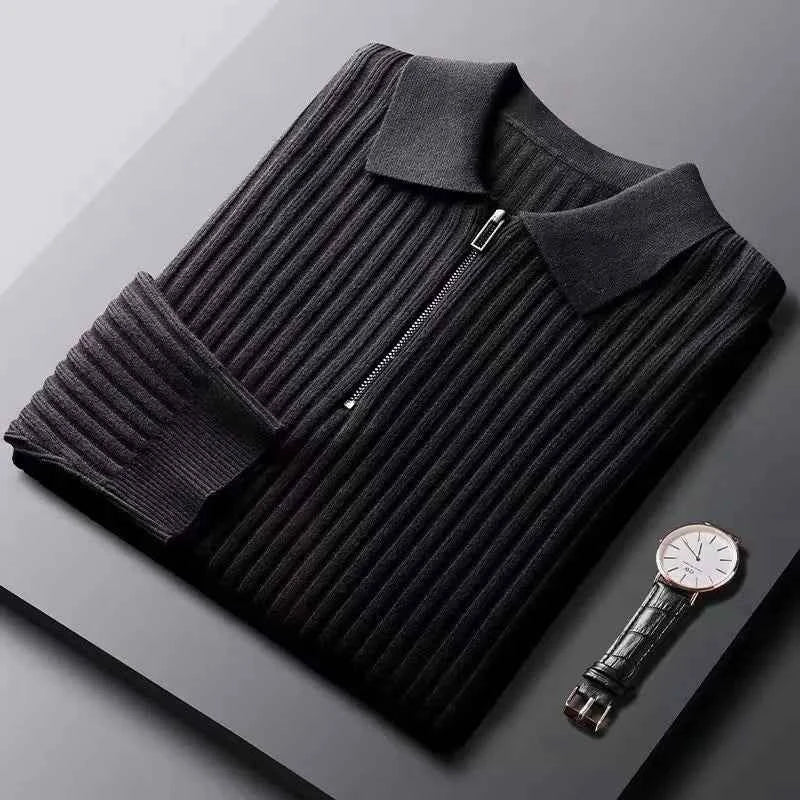Men's Luxe Zip Sweater