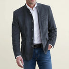 Men's Polyester Jacket Winter Essential Outerwear Collection Black