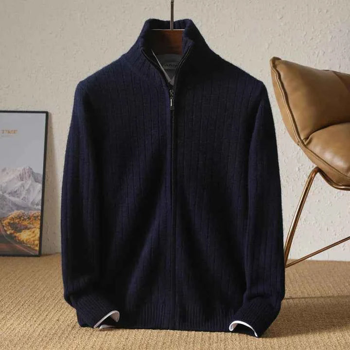 Men's Merino Wool Jacket Midnight Navy