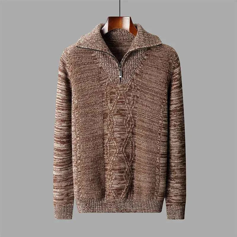Men's Merino Wool Sweater - Monaco Style