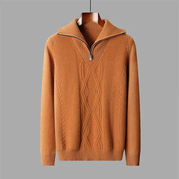 Men's Merino Wool Sweater - Monaco Style