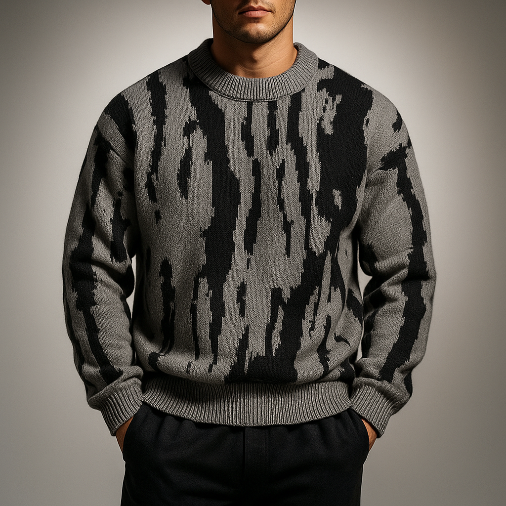 Men's Mojave Knit Sweater Gray