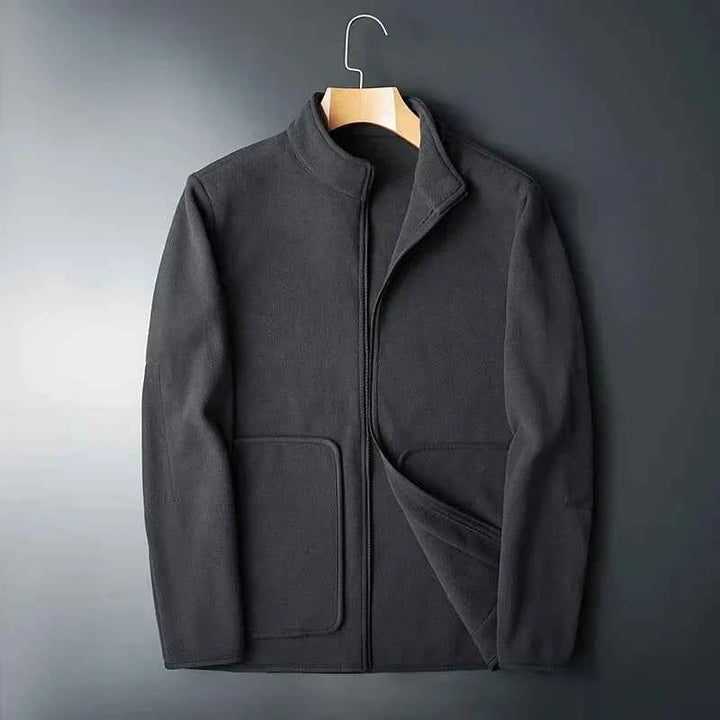 Men's Montrose Fleece Zip-Up Jacket Dark Gray