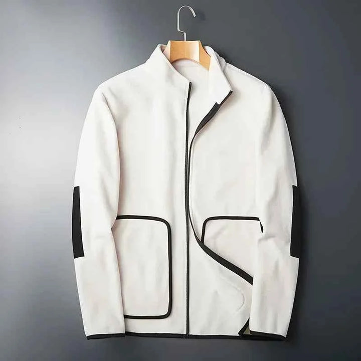 Men's Montrose Fleece Zip-Up Jacket White