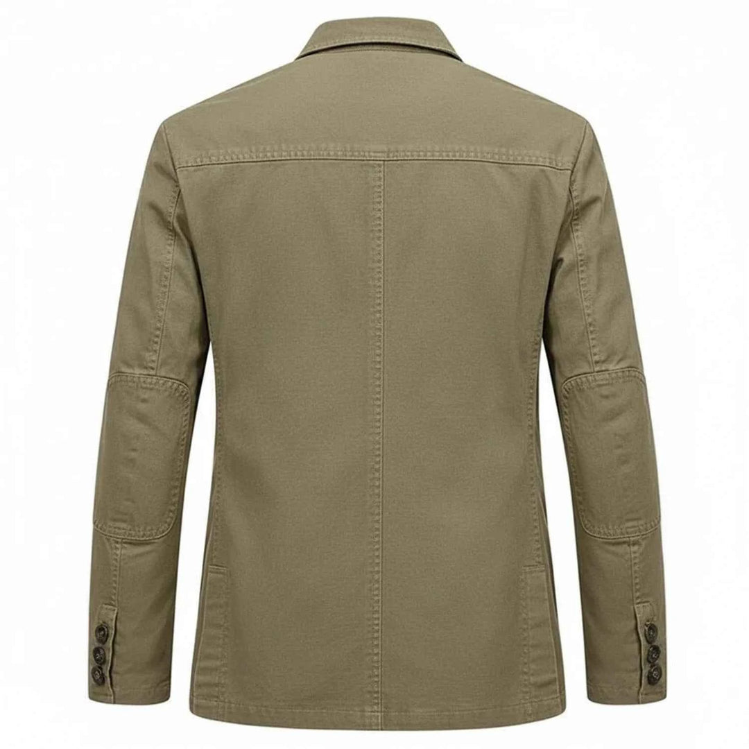 Men's Notch Lapel Blazer Jacket