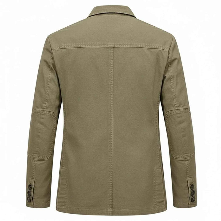 Men's Notch Lapel Blazer Jacket