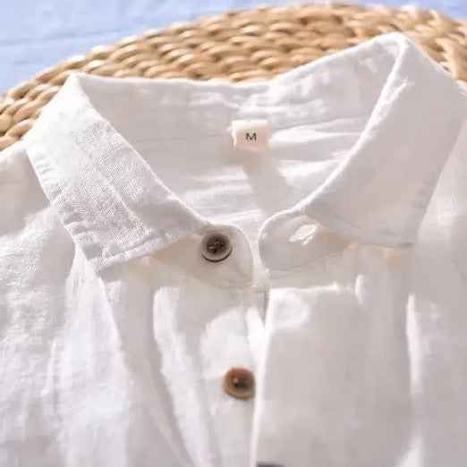 Men's Pacific Linen Shirt - Lightweight & Breathable Summer Essential