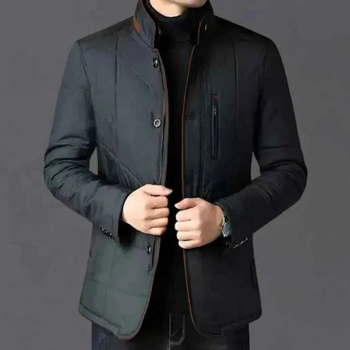 Men's Padded Quilted Jacket