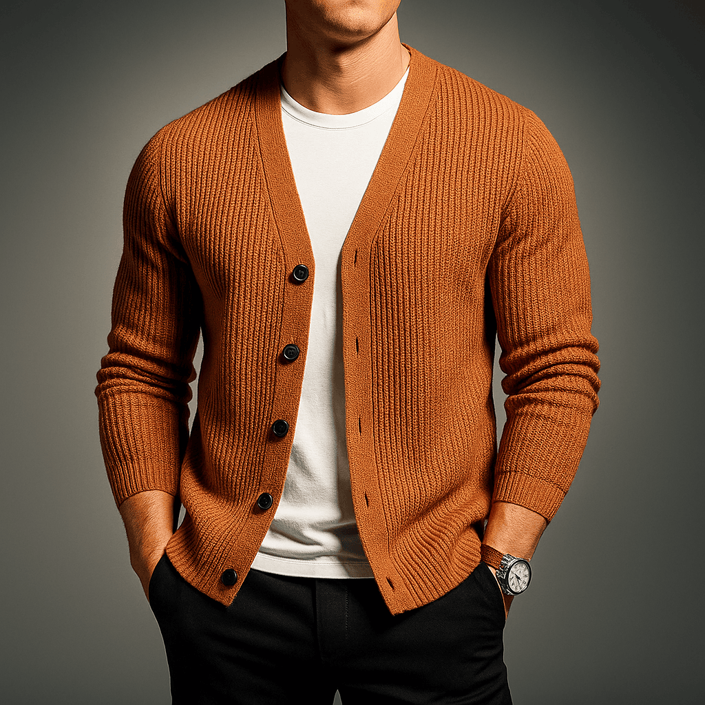 Men's Pembroke Ribbed Cardigan