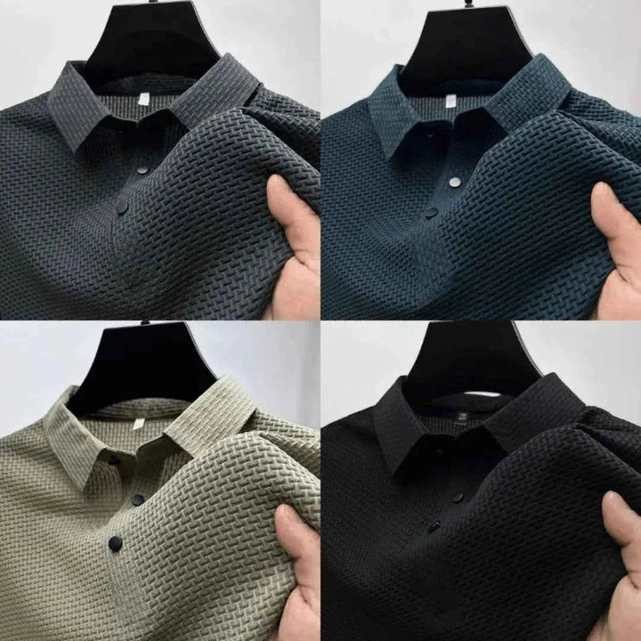 Men's Performance Golf Shirt Set of All 4 (All Colors)