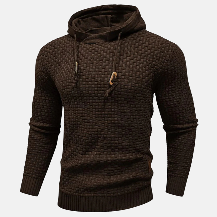 Men's Phantom Hooded Jacket Brown