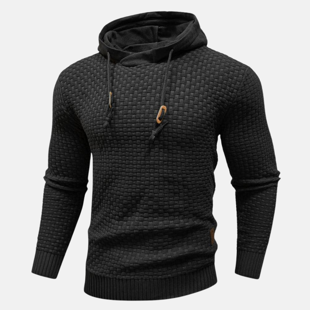 Men's Phantom Hooded Jacket Black