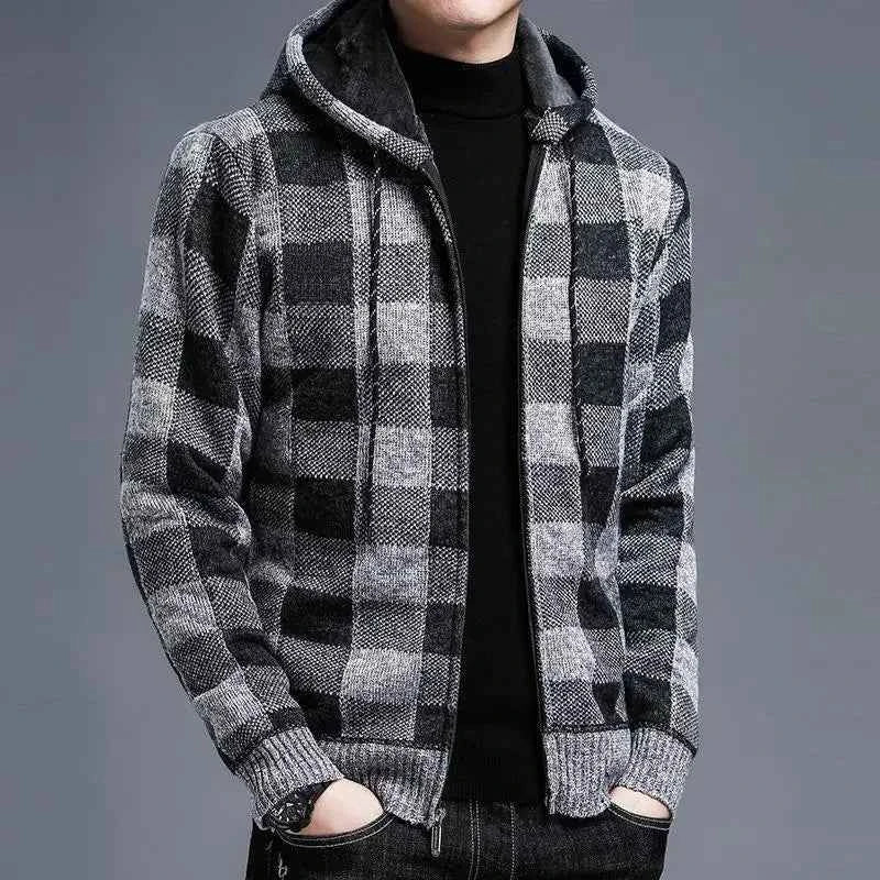 Men's Plaid Zip Jacket - Westbury Style