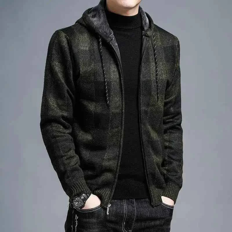 Men's Plaid Zip Jacket - Westbury Style