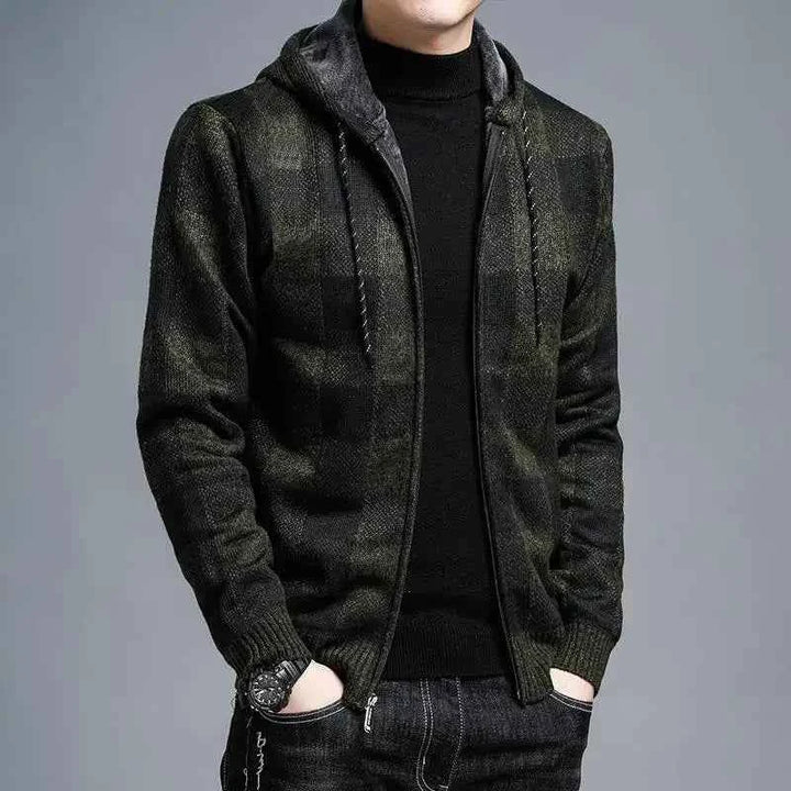 Men's Plaid Zip Jacket - Westbury Style