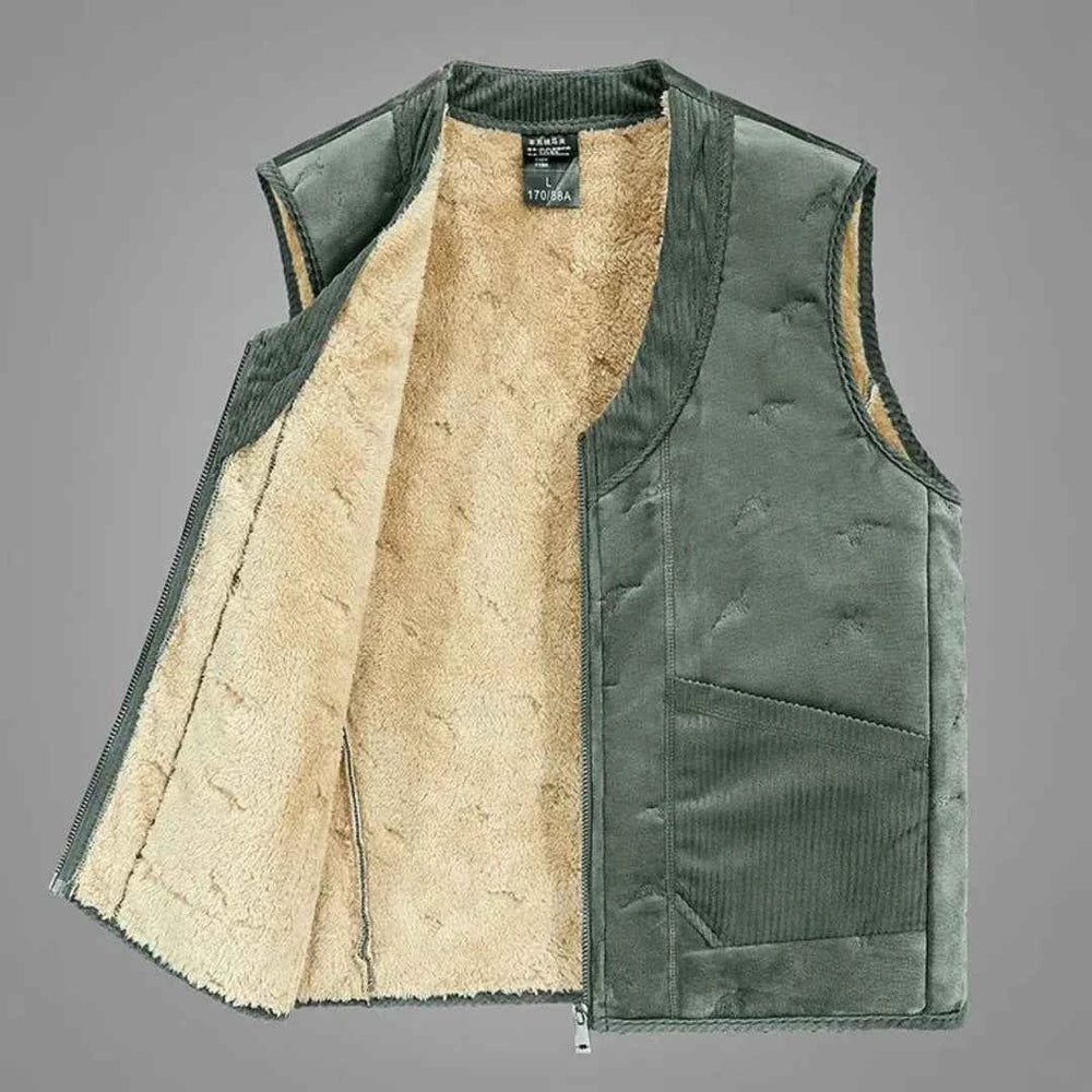 Men's Plush Lining Down Vest