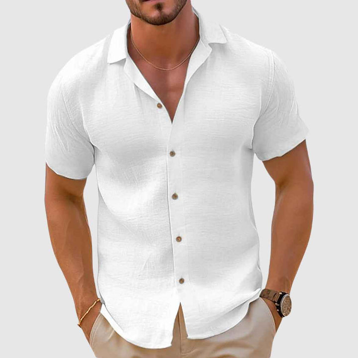 Men's Premium Casual Top White