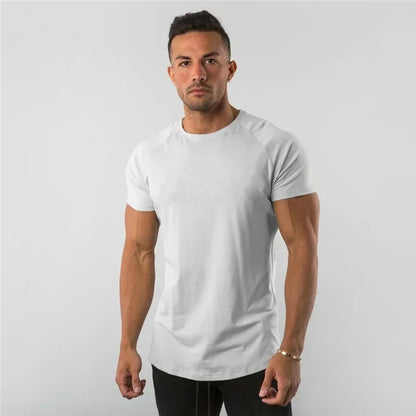 Men's Premium Muscle Fit T-Shirt White