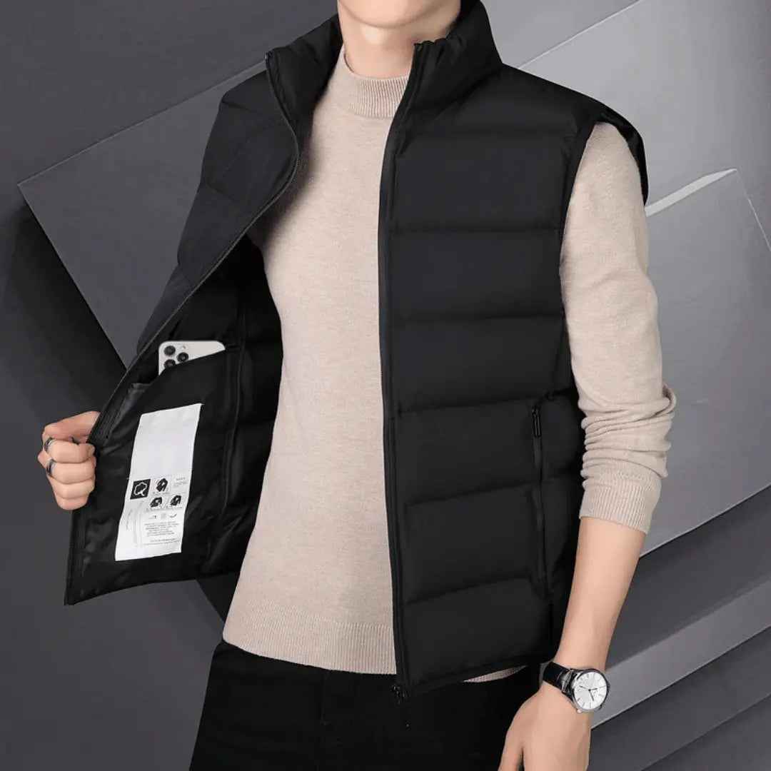 Men's Puffer Vest - Stylish & Warm Outerwear