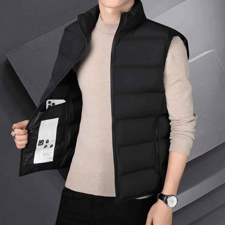 Men's Puffer Vest - Stylish & Warm Outerwear