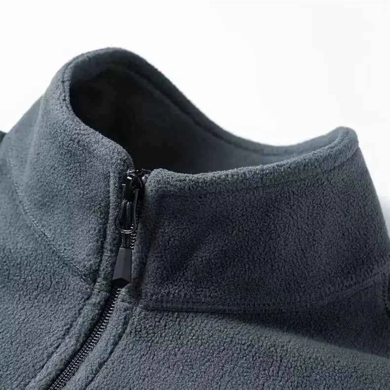 Men's Pullover Relaxed Fit Gray Winter Blue
