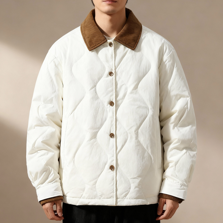 Men's Quilted Corduroy Jacket