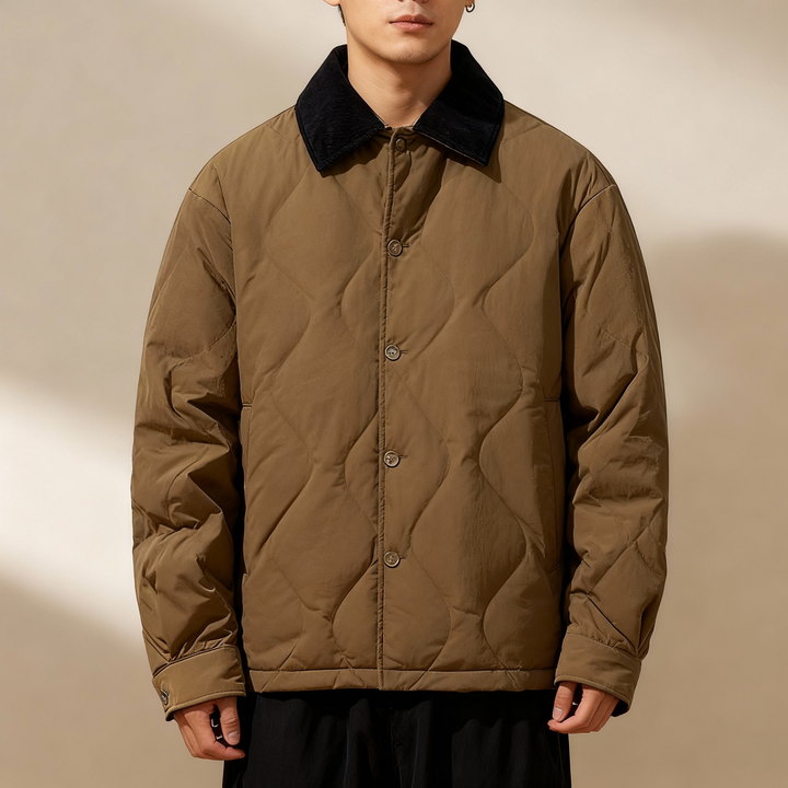Men's Quilted Corduroy Jacket
