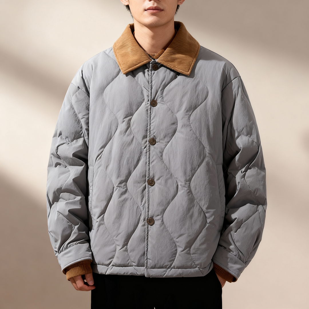 Men's Quilted Corduroy Jacket