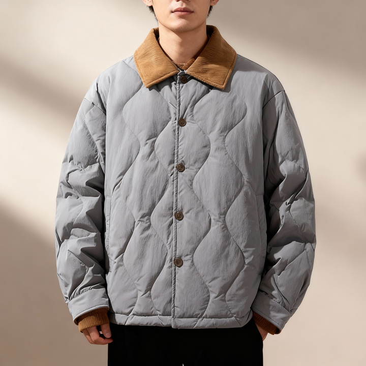 Men's Quilted Corduroy Jacket