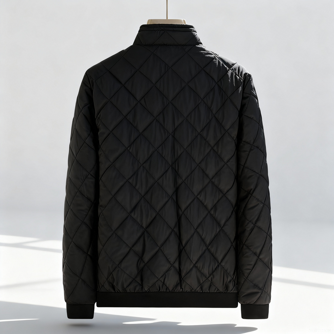 Men's Quilted Fleece Jacket