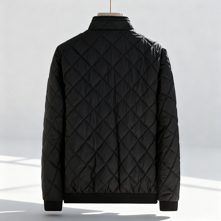 Men's Quilted Fleece Jacket