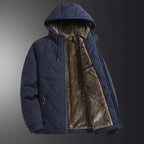 Men's Quilted Highland Jacket Navy