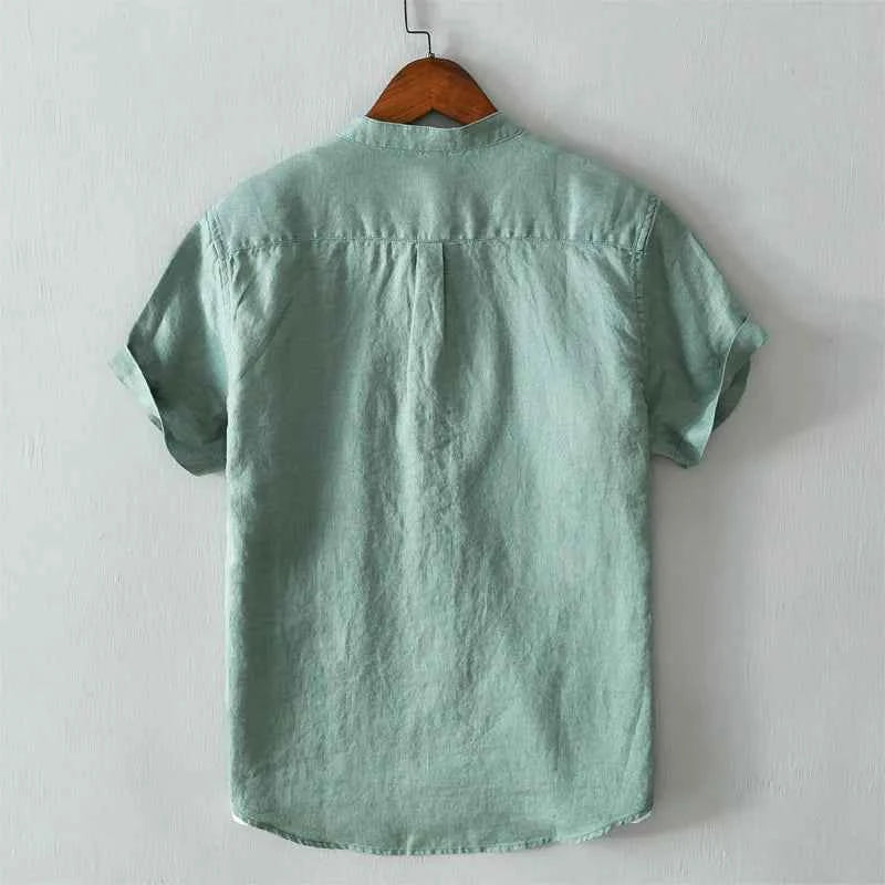 Men's Regular-Fit Linen Shirt