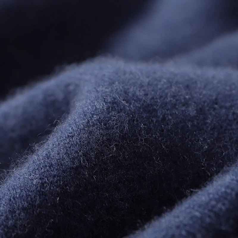 Men's Zip-front Hoodie Winter Essential Knitwear Collection