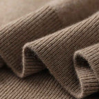 Men's Zip-front Hoodie Winter Essential Knitwear Collection