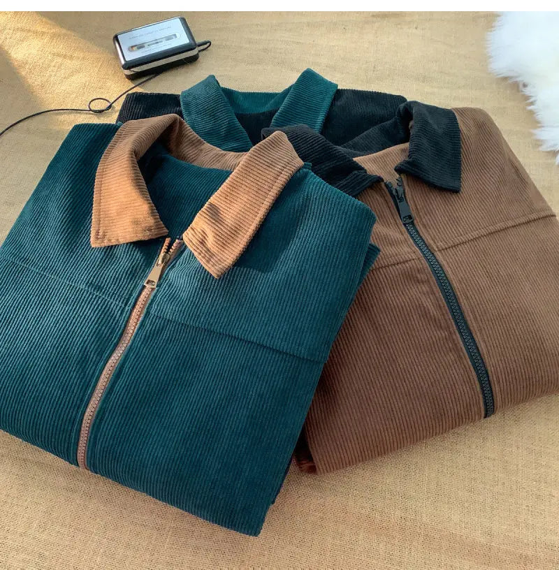 Men's Retro Corduroy Jacket