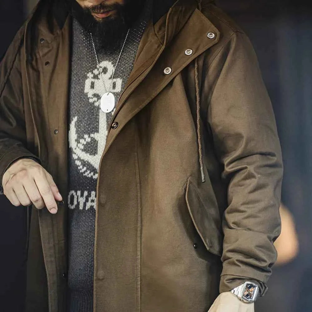 Men's Retro M51 Hooded Windbreaker Jacket