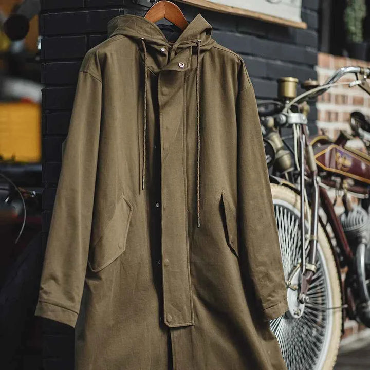 Men's Retro M51 Hooded Windbreaker Jacket