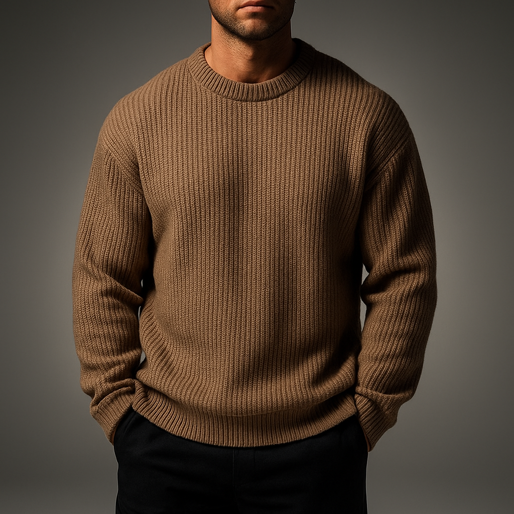 Men's Rib-Knit Sweater