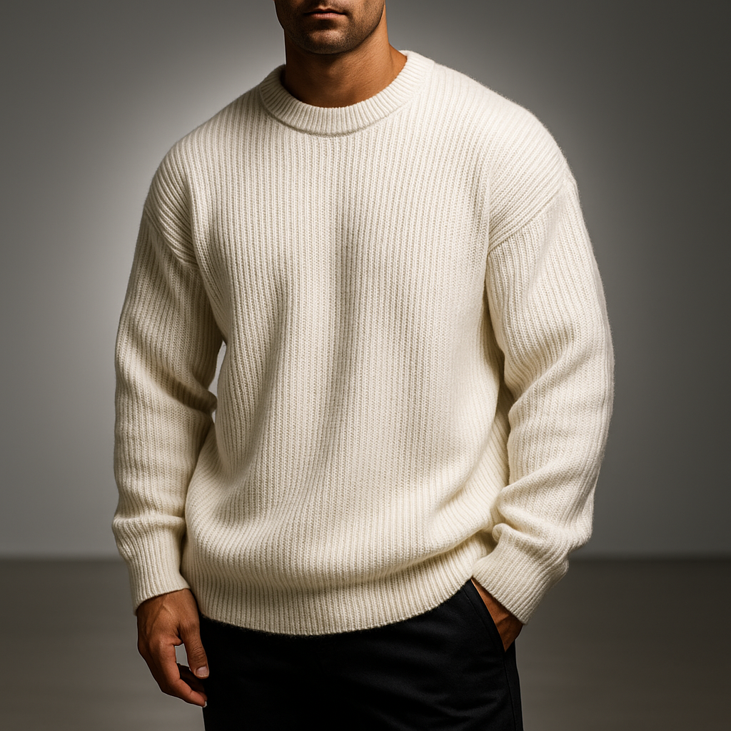 Men's Rib-Knit Sweater