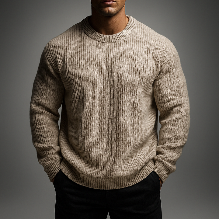Men's Rib-Knit Sweater