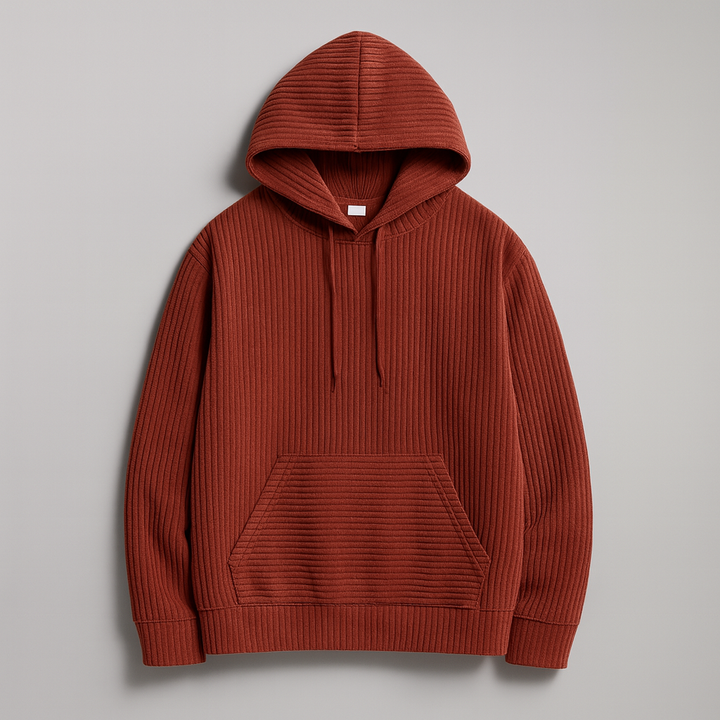 Men's Ribbed Corduroy Hoodie