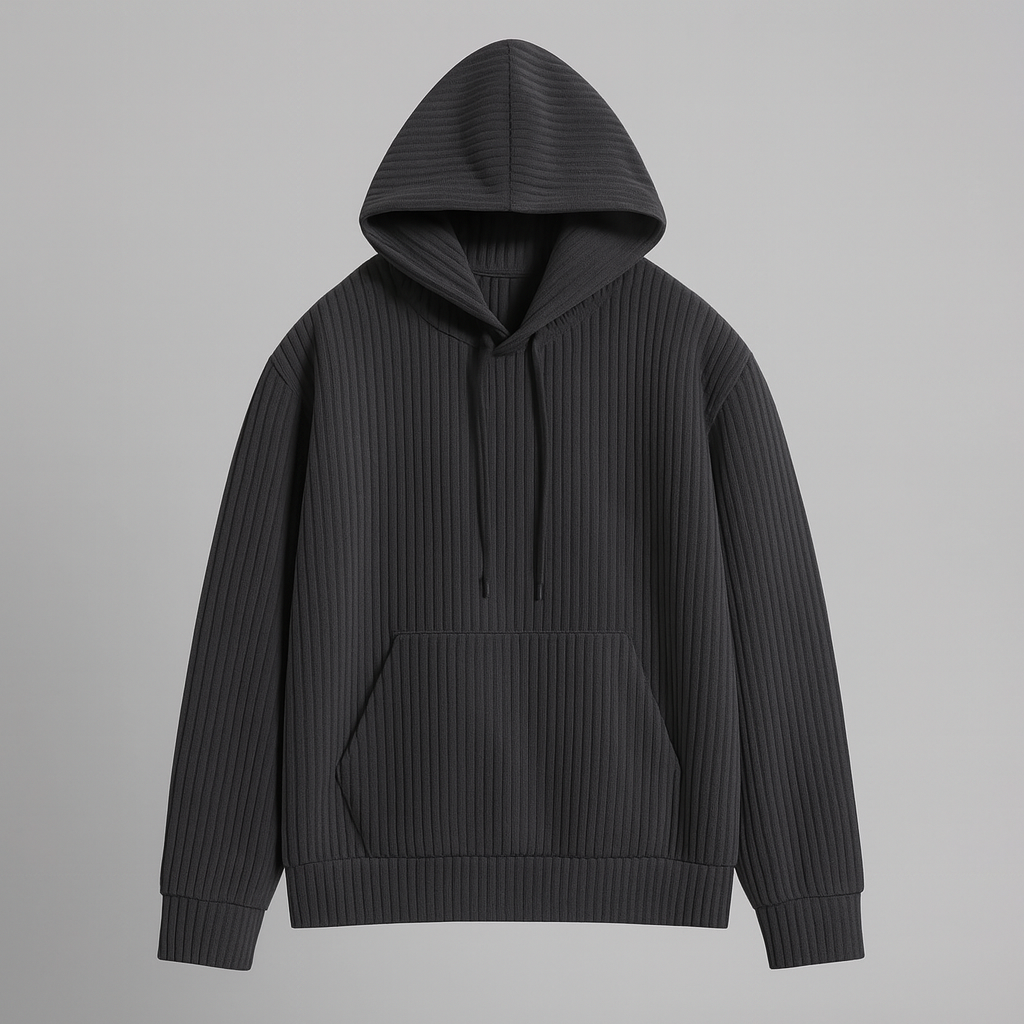 Men's Ribbed Corduroy Hoodie