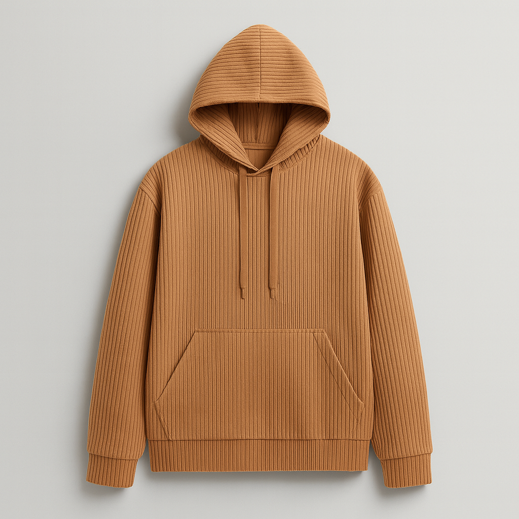 Men's Ribbed Corduroy Hoodie