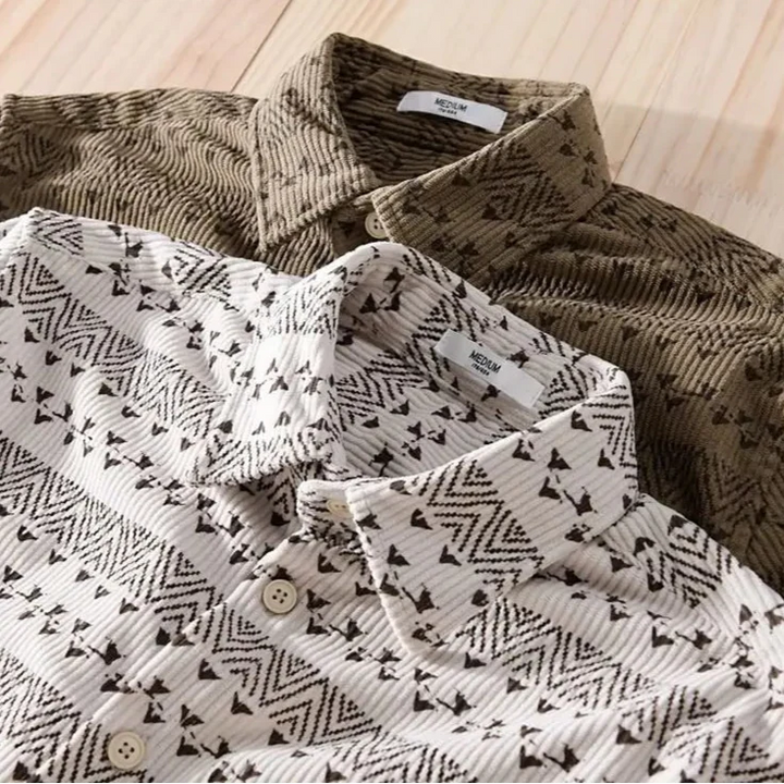 Men's Sahara Corduroy Button-Up Shirt