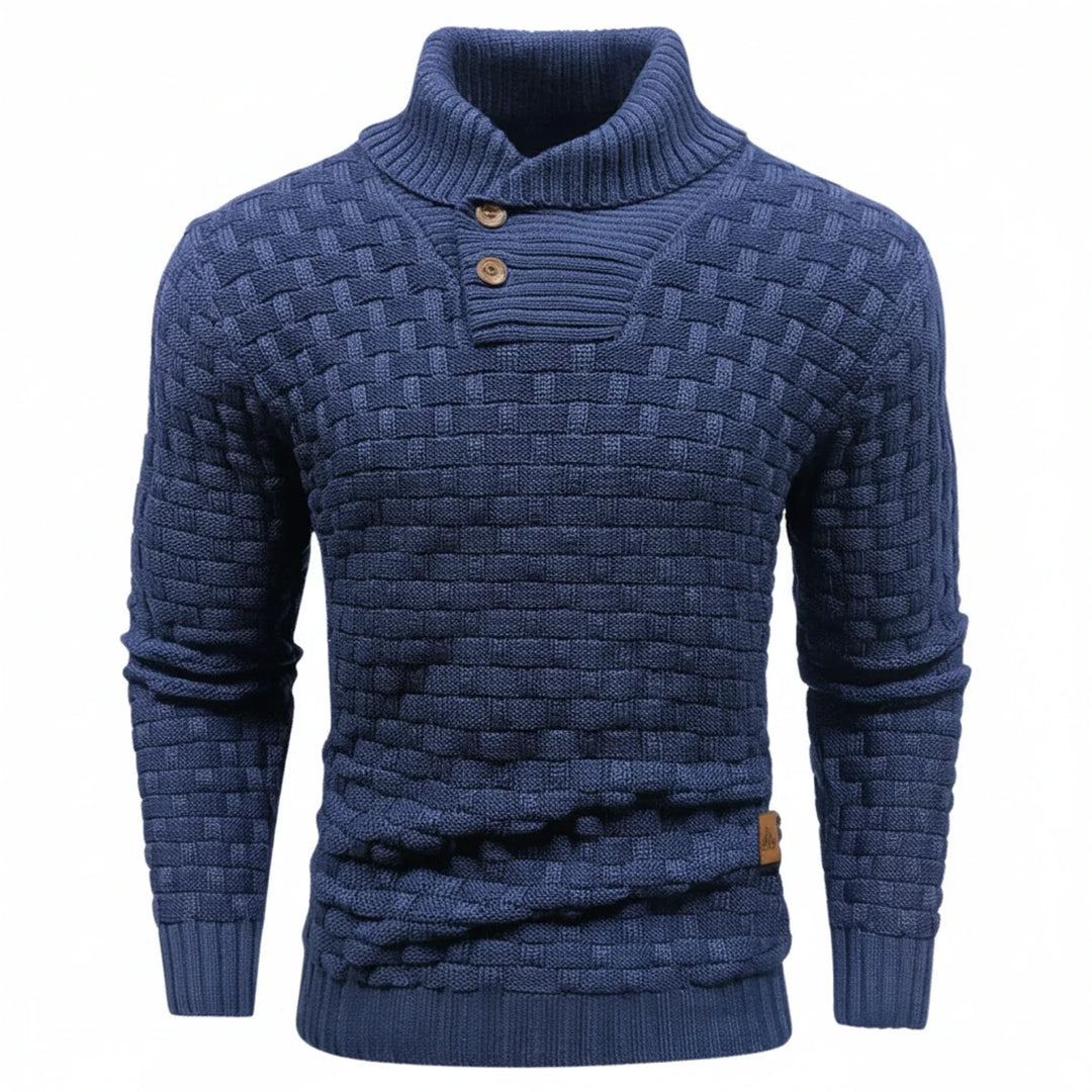 Men's Shawl Collar Winter Sweater