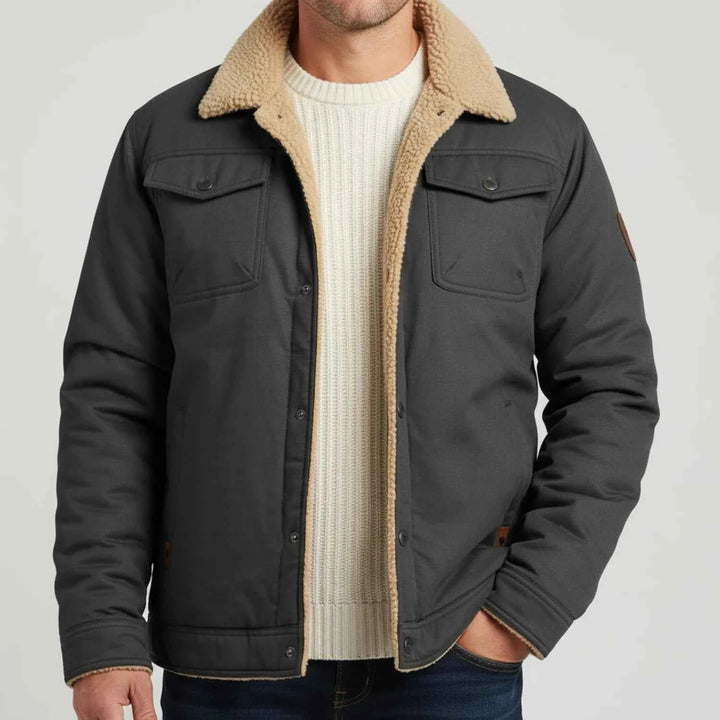 Men's Sherpa Collar Trucker Jacket
